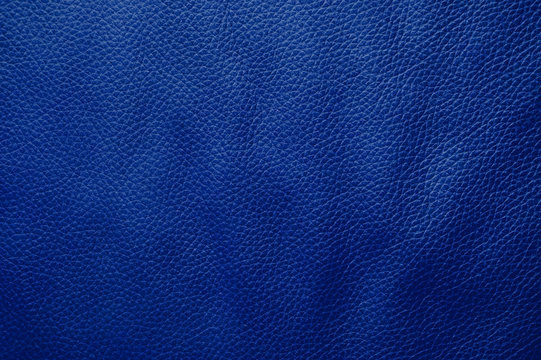 Hintergrund: Blaues Leder