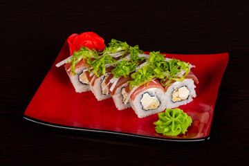 Japanese roll with tuna