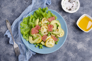 Salad of fresh vegetables