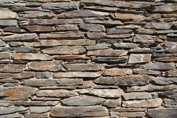 close up einer natürlcihen Mauer