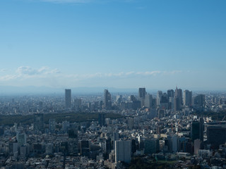 都市景観　新宿、日本