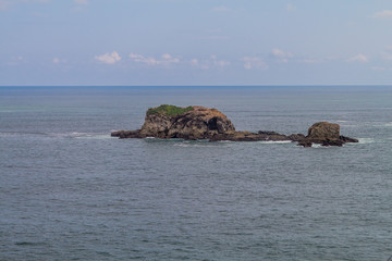 Small islet in National Park Manuel Antonio, Costa Rica