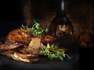 Pan Fried Pork Steak
