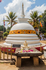 Small stupa in Kandy, Sri Lanka