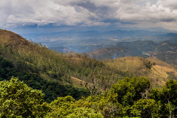 Fototapeta premium Landscape of Horton Plains National Park, Sri Lanka