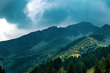 A view of Malbun, ski resort in Liechtenstein