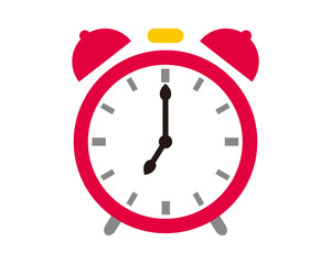 時計　時間　アイコン　目覚まし時計