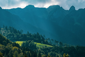 Mountain views in Liechtenstein