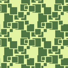 Geometric seamless pattern. Square
