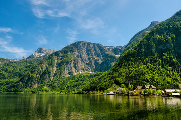 Hallstatter lake in Austria