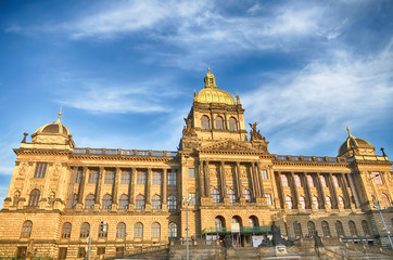 Naklejka premium National Museum in Prague
