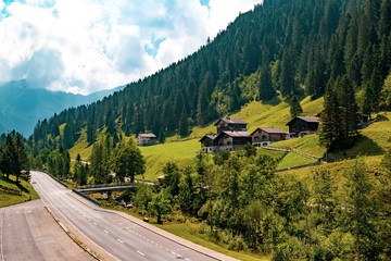 Steg, central Principality of Liechtenstein