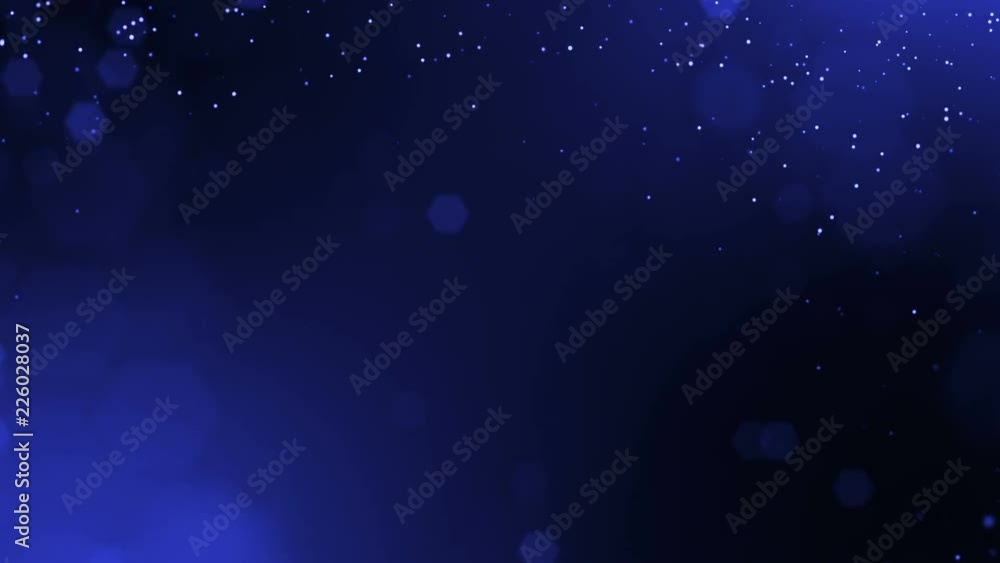 Poster abstract looped dynamic garlands of luminous particles for decoration of christmas and new year's co