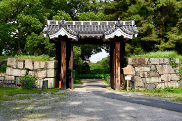 愛知県名古屋市　名古屋城旧二之丸東二之門