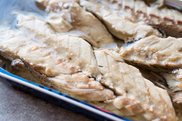 Canned Mackerel Fillets in Tin