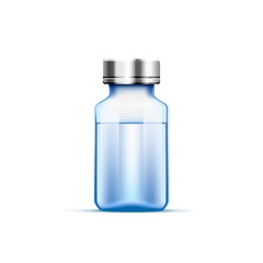 Medical ampoule, Objects on white background. Vector illustration