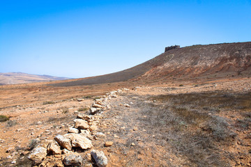 Castillo de Santa Bárbara / Lanzarote / Canaries ( Espagne )