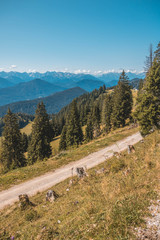Beautiful alpine view at Brauneck - Lenggries - Bavaria