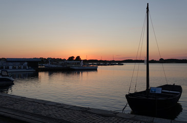 Abend bei Karlskrona, Schweden