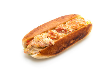 homemade lobster roll