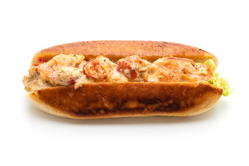 homemade lobster roll