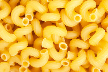 Background texture of amorinii or pasta. Top view. Poster.