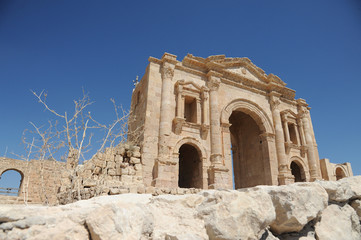 The ruined city of Jerash is Jordan's largest and most interesting Roman site, and a major tourist...