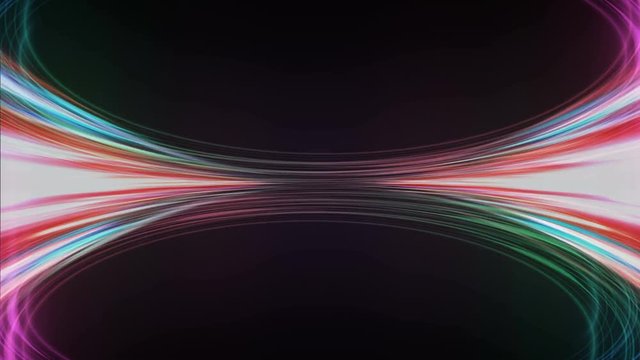 Motion graphic neon light theam