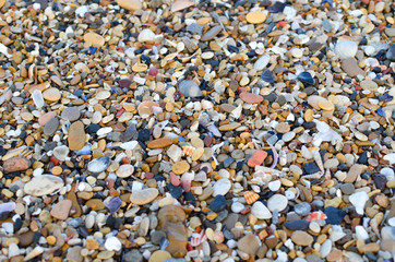 pebbles on the beach