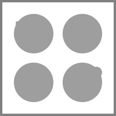 physician icons set. treatment, isolated, senior and disease graphic works