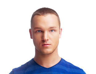 Fototapeta premium portret przystojnego młodego człowieka