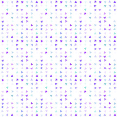 Abstract seamless pattern background with multi-colored varied triangles.