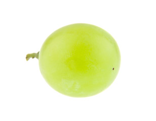green grapes isolated on white background. Ideal for packing.