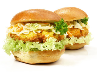 Vegetarischer Hamburger