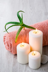 Spa candles