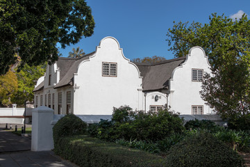 Kapholländisches Haus in Stellenbosch mit 2 Giebeln