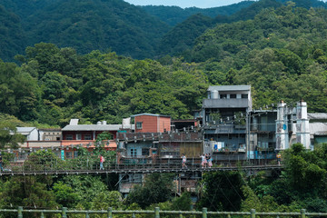 Fototapeta na wymiar 台湾の田舎町