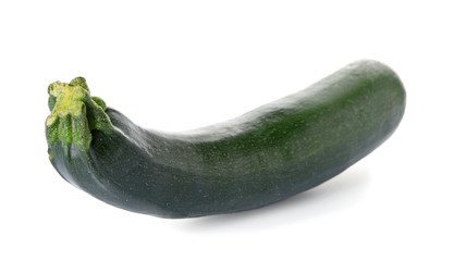 Fresh zucchini isolated on white