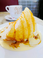 Handmade Floating island , French dessert