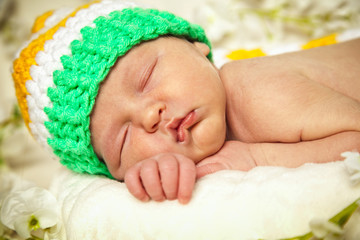 süßes Baby Gesicht