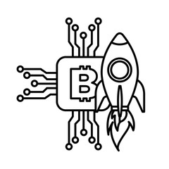 bitcoin virtual money rocket success