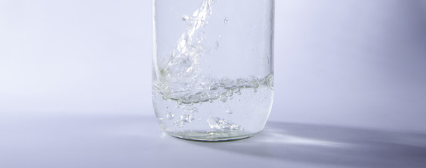 Jar with water
