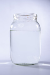 Jar with water