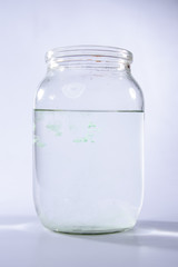 Jar with water