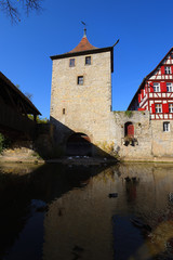 Schwäbisch Hall,Baden-Württemberg,Deutschland: Altstadtimpressionen
