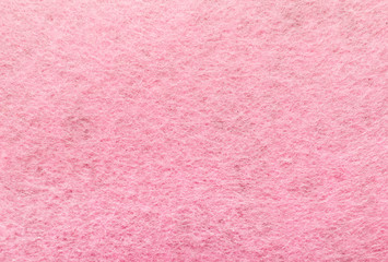 Pink felt texture as background