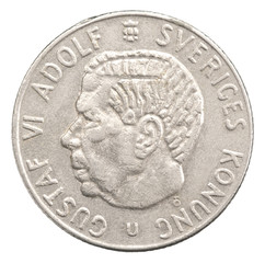 Swedish krona coin