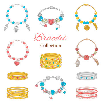  Women's  fashionable pandora bracelets collection