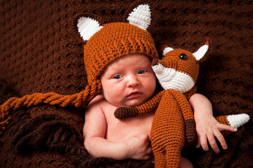 Baby beim Shooting