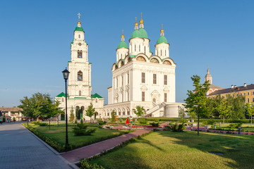 Fototapeta na wymiar Astrakhan. Cathedral of the Assumption of the Blessed Virgin Mary